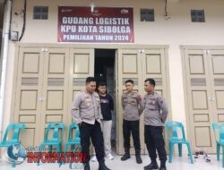 Kapolres Sibolga Pastikan Keamanan Gudang Logistik Pemilu 2024 Dan Kantor Penyelenggara Pilkada.