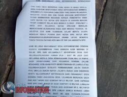 Gerakan Perlawanan Kepohkencono Tumbang, PJ Kades diambil alih alih Sekcam.