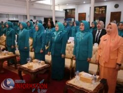 Pj Ketua TP PKK Kabupaten Muba Hadiri Pelantikan Pj Ketua TP PKK Kota Palembang dan Ketua Pembina Posyandu Kota Palembang. 03 Desember 2024.
