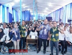 PJ Sujarwanto , hadir langsung di Universitas Sebelas Maret (UNS) Solo,Monitor test CAT.