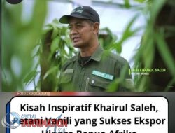 Jangan Meremehkan Sesuatu Ini bukti.. Khoirul Sholeh Expor Vanili ke Afrika.