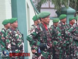 Kodim 0718/Pati Laksanakan Upacara Mingguan.