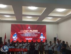 Hasil Rapat Pleno KPU Tanggamus  Paslon Nomor Urut Dua Memenangkan Kontestasi  Pilkada 2024.