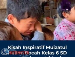 Seorang bocah berusia 12 tahun, Muizatul Halim asal Garut, Jadi Tulang Punggung.
