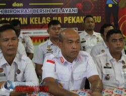 Jajaran Lapas Pekanbaru Ikuti Kegiatan Rapat Persiapan Dialog Presiden RI Dengan Napi Dan Anak.