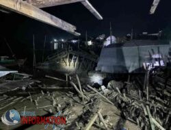Longsor di Kuala Enok Inhil: 6 Rumah Rusak Berat, TNI-Polri dan BPBD Bersinergi Evakuasi Korban.