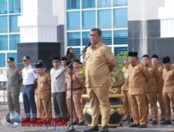 Pj Walikota Roni Rakhmat, Pimpim Apel Pagi dan Minta Pegawai Pemko Bekerja Sesuai Tupoksi.