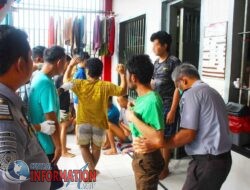 Tim Satopspatnal Lapas Kelas IIA Kampar Bangkinang Gelar Razia Kamar Hunian Warga Binaan.