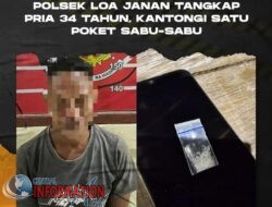 Polsek Loa Janan berhasil ungkap kasus Penyalahgunaan Narkotika di Wilayahnya