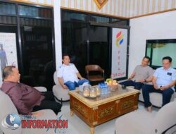 Pj. Bupati Sandi Pahlevi Bersilaturahmi ke Kediaman Bupati Muba Terpilih H. Toha