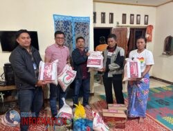 PKK BRI BO Balige, Berikan Bantuan Sembako ke Korban Kebakaran Aek Sipitudai Samosir Jelang Natal 2024!