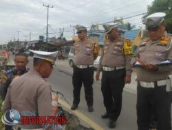 Persiapan Operasi Lilin 2024, Polda Riau Tinjau Jalan Rusak di Indragiri Hilir