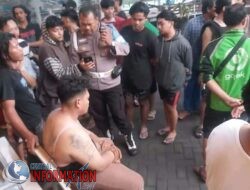 Maling kotak Amal Menyamar Jadi Wanita Ketangkap Warga