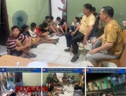 SATPOL PP KAB MUBA GAGALKAN AKSI ANAK-ANAK REMAJA YANG DIDUGA AKAN MELAKUKAN TAWURAN
