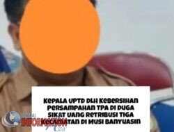 Uang penagihan retribusi persampahan TPA dari 3