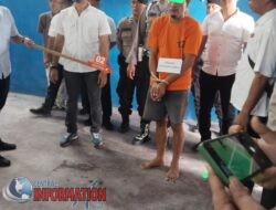 Polres Sergai Melaksanakan 5 Rekontruksi Kasus Suami Bunuh Istri, Saat Live Karoke Bernyanyi Di Facebook.