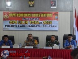 Polres Labusel Gelar Rakor Lintas Sektoral OPS Lilin 2024.