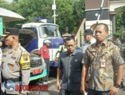 Sektaris daerah,(sekda)pati,jumani menghadiri Upacara Gelar Operasi Lilin Nataru 2024