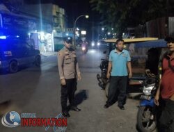 Personil Polsek Sibolga Sambas Polres Sibolga, Patroli Dialogis Sambangi Warga