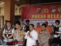 Pengungkapan Besar Kasus Narkotika di Penghujung Tahun,Polres Siak Amankan 2,6 Kg Shabu