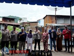 Polres Sibolga Berikan Bantuan Sosial kepada Warga Korban Kebakaran