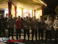 Pimpin Patroli Sinergitas Pengamanan Perayaan Natal di Kota Siak