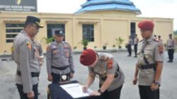 Kapolres Labusel Lantik Endang Roganti Ginting Sebagai Kasat Reskrim.