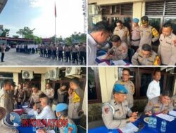 Polres Inhil Gelar Pemeriksaan Senpi dan Amunisi.