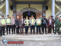 Kapolres Pematangsiantar Pimpin Patroli Skala Besar dan Monitoring Ibadah Puncak Perayaan Natal 2024