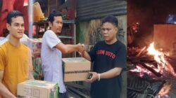 Komunitas Tambang Hutabargot Peduli Korban Rumah Kebakaran di Tambangan Tonga