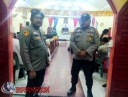 Polres Labusel Maksimalkan Pengamanan Kebaktian Natal di Sejumlah Gereja.