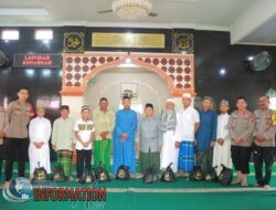 Jumat Curhat, Kapolres Sibolga Kunjungi Masjid Al-Mujahidin Sibolga