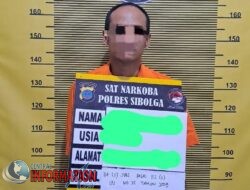 Polres Sibolga Ungkap Kasus Narkotika Jenis Sabu, Tersangka Residivis Diamankan