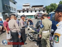 Sat Lantas Polres Sibolga, Laksanakan Gatur, Antisipasi Kemacetan