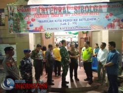 Kapolres Sibolga Dan Forkopimda Kota Sibolga, Pastikan Keamanan Ibadah Malam Tahun Baru