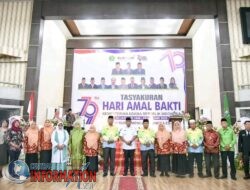 Pj. Bupati Tapteng  Hadiri  Tasyakuran Hari Amal Bakti   Ke-79 Kementerian Agama RI