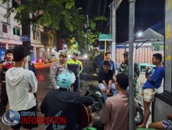 Patroli Gabungan Tiga Pilar Dan Razia Polres Sibolga, Cegah Aksi Kenakalan Remaja