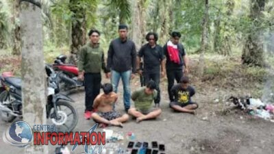 Personel Kodim 0314/Inhil Amankan Pengedar Narkotika Jenis Sabu