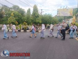 Polres Sibolga Laksanakan Strong Point, Cegah Laka Lantas