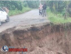 Akses Jalan Desa Karang Ringin di Muba Terputus, Warga Harapkan Cepat Tanggap