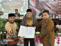 KPU MUBA RESMI TETAPKAN.TOHA-ROHMAN  BUPATI DAN WAKIL BUPATI2025 – 2030 –