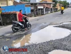 Hanya Beberapa Bulan Diperbaiki, Jalinteng di Sanga Desa Ini Sudah Kembali Rusak