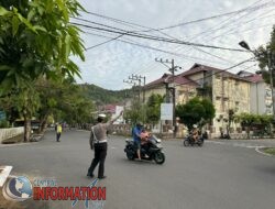 Sadarkan Warga Tertib Lalu Lintas Dijalan Raya, Dilaksanakan Polisi NYINYII Satuan Lalu Lintas Polres Sibolga