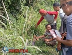 Heboh penemuan jenaza di babat supat, diduga kesetrum, identitas Belum di ketahui: