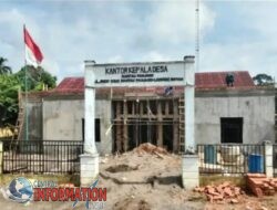 proyek Pembangunan Kantor Kepalak Desa Rantau Panjang Tampa papan