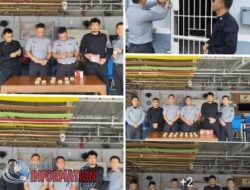 Lapas Sekayu Laksanakan Rolling dan Perawatan Gembok di Blok Hunian