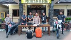 Pelaku Curanmor Berhasil Diringkus Polsek Sanga Desa