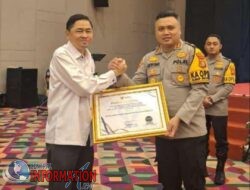 Polres Muba Raih Peringkat Pertama Predikat Kepatuhan Opini Penyelenggaraan Pelayanan Publik Tahun 2024