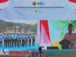 Presiden Prabowo Resmikan  PLTA Asahan 3 Via Zoom
