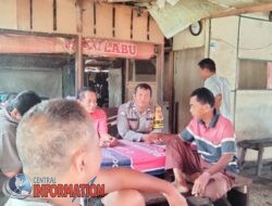 Bhabinkamtibmas Sambangi Warga, Cegah Pencurian dan Bahaya Judi Online